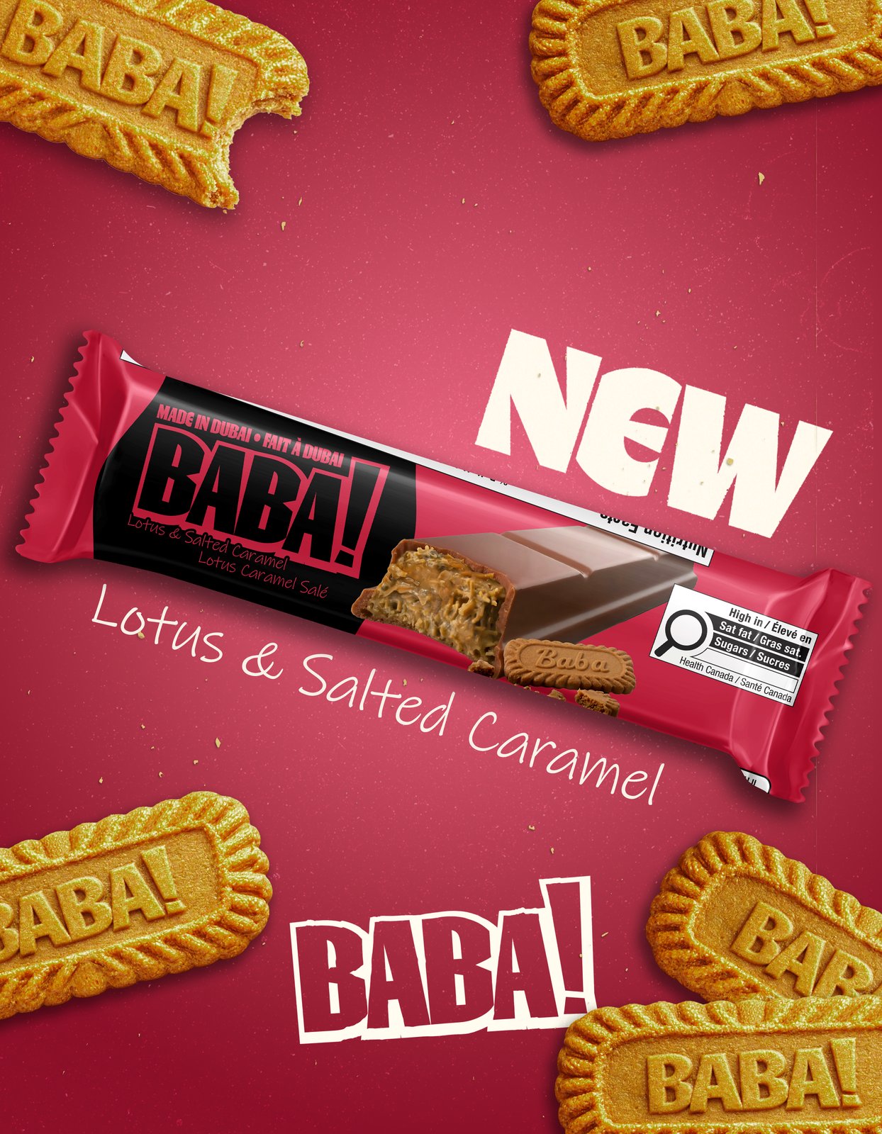 Pub barre BABA! lotus